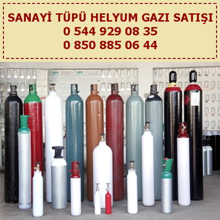 Sanayi tüpü helyum gazı satışı Erzincan Kemah 